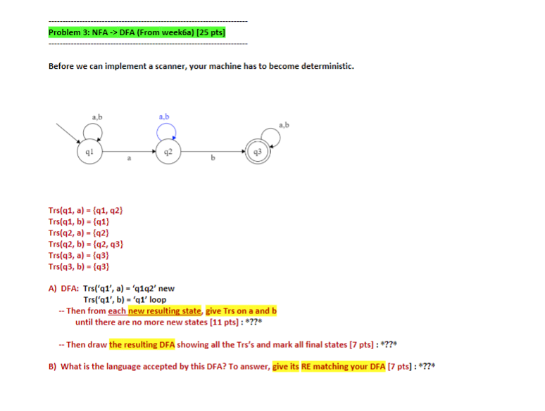  Use photo below Before we can implement a scanner, your machine