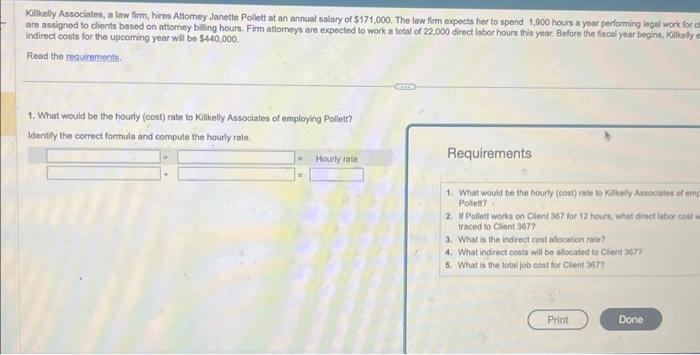  full image is shown indirect costs for the upeorming year wil
