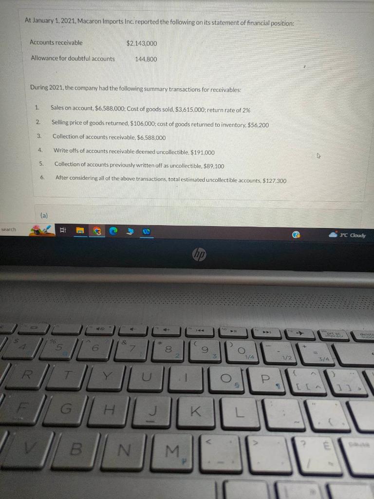 cost H55 $626. 10 Sold $919 of merchandise to Rafik Kurji account,