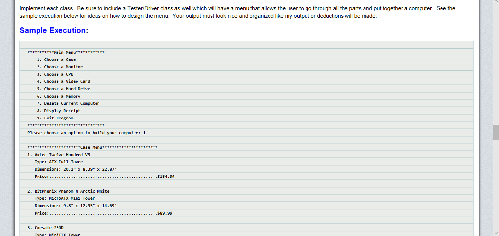 defined here. You may not add to, or take from the class.