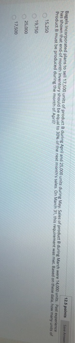 12 points Volt Corporation has a cash balance of $21,000 on May