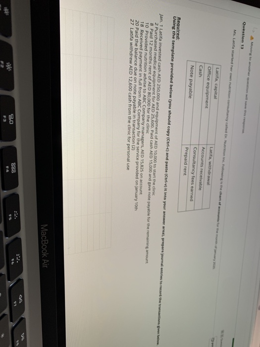 year. You are required to prepare adjusting entries for the year ending