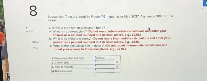 1.75 12/31/2022 2.125 1/31/2023 1.75 3/31/2023 2.5 7/31/2023 1.25 4/30/2024 2 5/31/2024