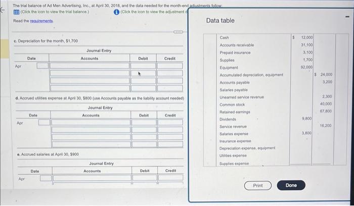(Record debits first, then credits. Exclude explanatio a. Insurance coverage stit remaining