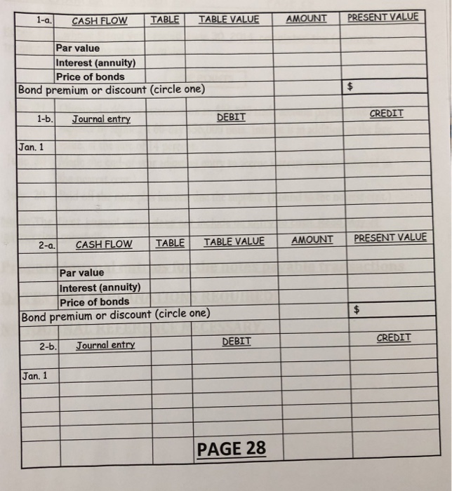 dated January 1, 2016, that pay interest semiannually on June 30 and