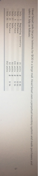  Head Smart sells bicycle helmets for $130 in a large mall.