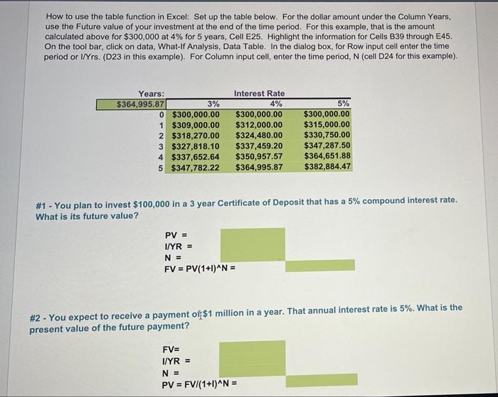 Management Rivier University Module 2 Problem Set TVM Directions: Using the financial