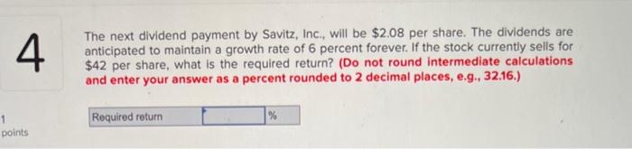 a dividend of $1.50 on each share of its stock. The company