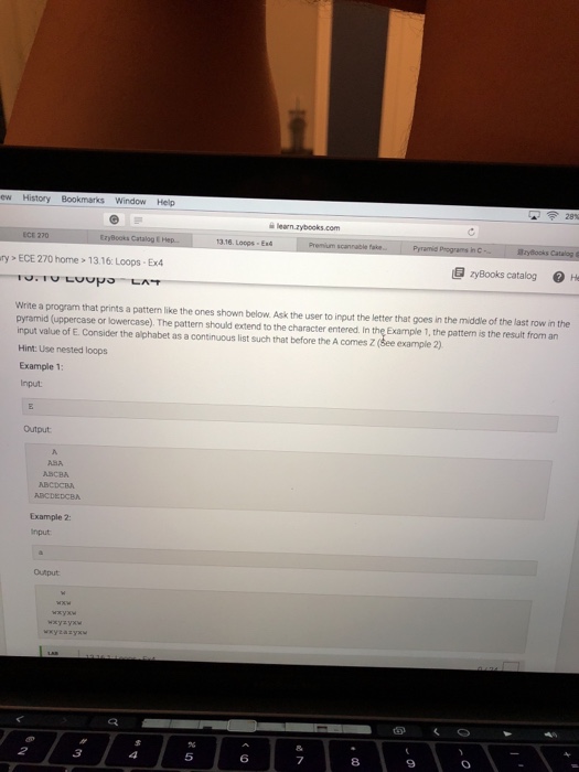  ANSWER IN C PLEASE (: ew History Bookmarks Window Help 13.16.