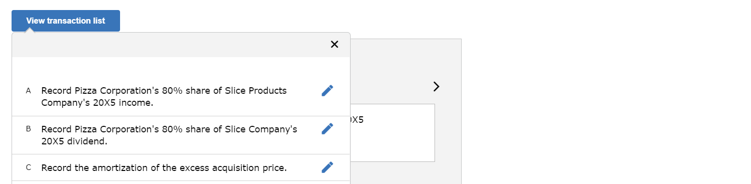 20X1, for $146,000. On that date, the fair value of the noncontrolling