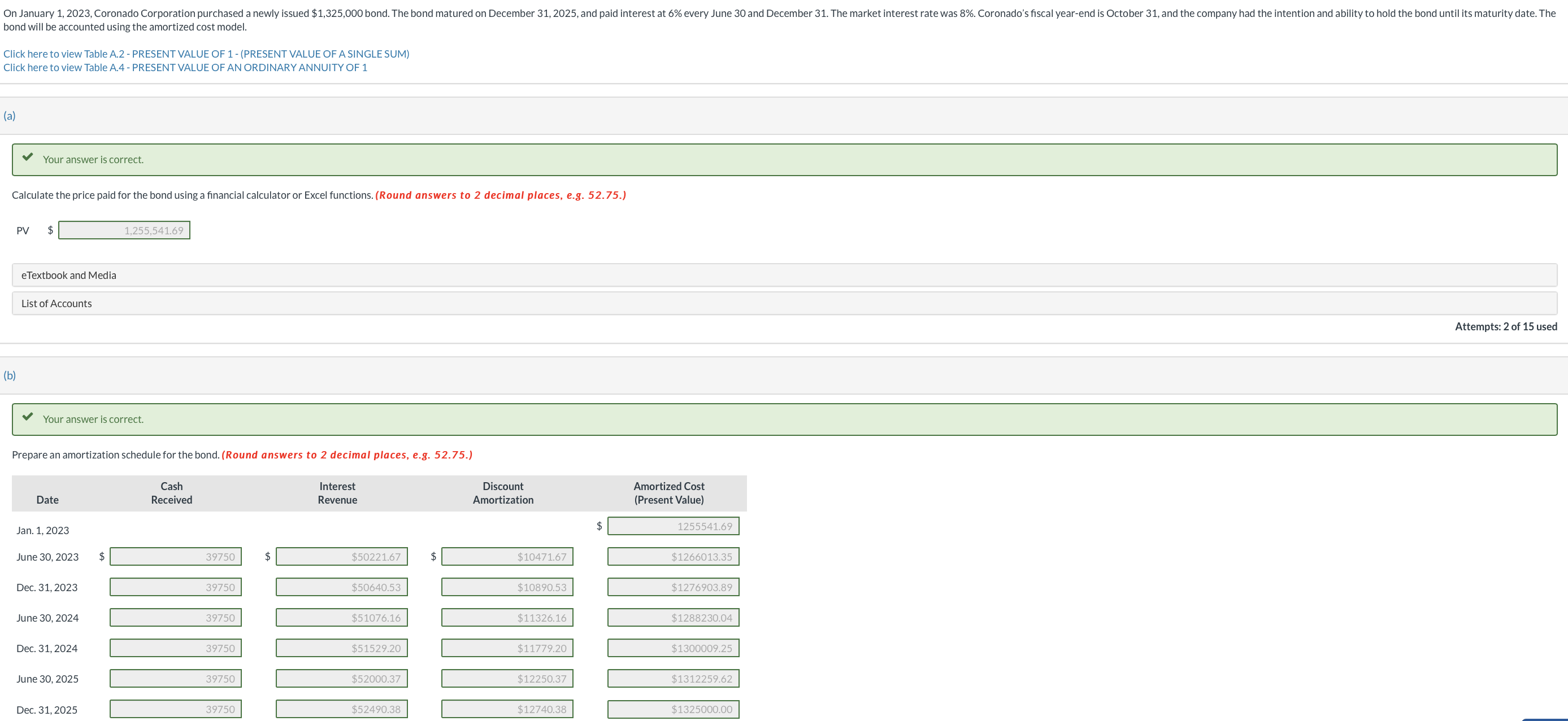  ond will be accounted using the amortized cost model. click here