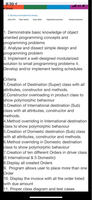 given output on assesement no. 1 Assessment description: You are working for