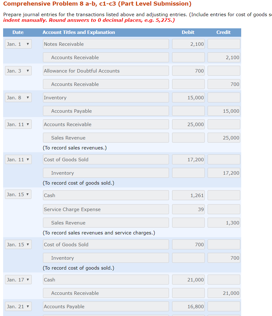 31, 2019, is presented below. Cash Accounts receivable Allowance for doubtful accounts