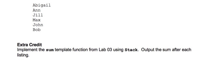existing Array template // @file: Stack.h #ifndef STACK H #define STACK H