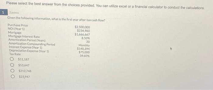  Please select the best answer from the choices provided. You can