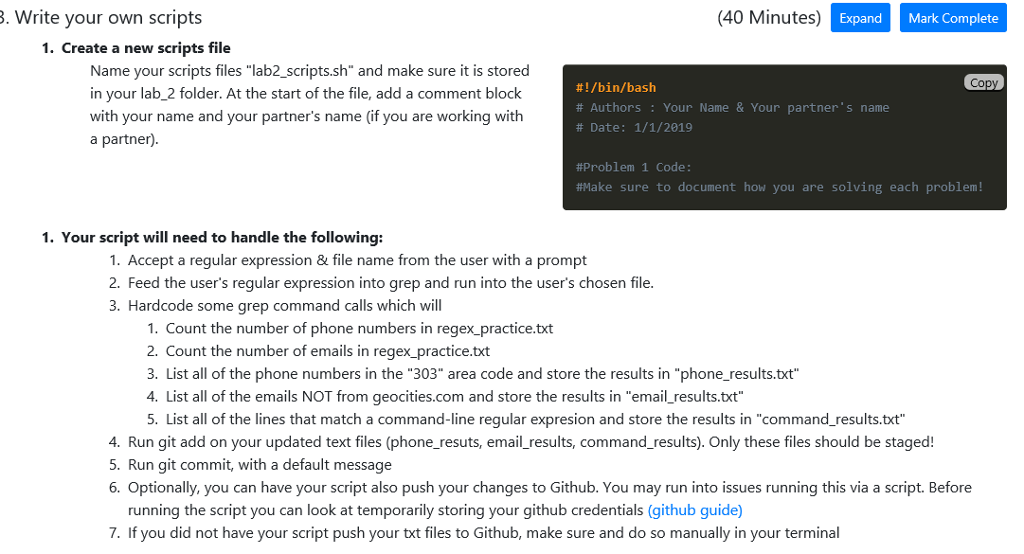  write a bash script using grep regular expression like "grep -c
