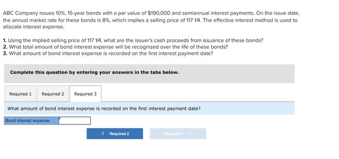 rate for these bonds is 8%, which implies a selling price of