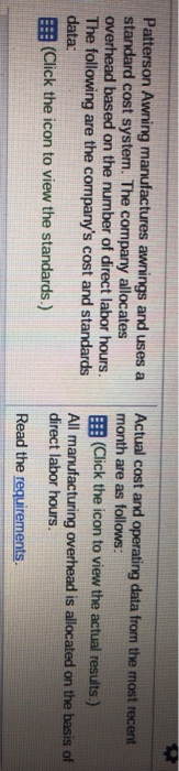  i only need an answer for requirement 2a and 2b manufactures