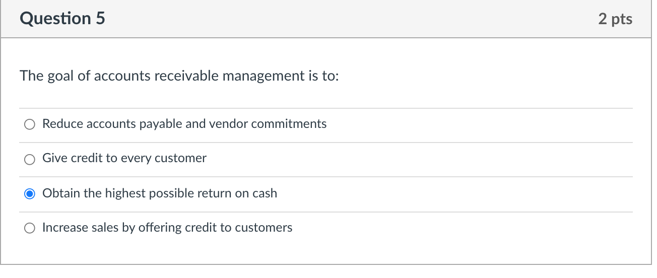 Company (ESS) and the Operating Cycle 'Paper' Trail. Which of the following