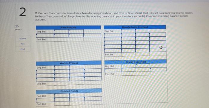 inventory balances were as follows: 20 point Ha material Work in proces