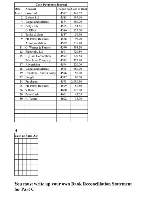 Make a list of some procedures that should be followed in a