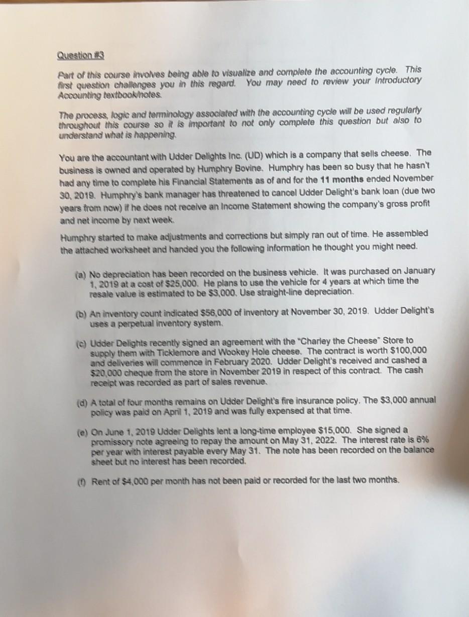  how do you solve step 2, 3 and 4. Question Aart