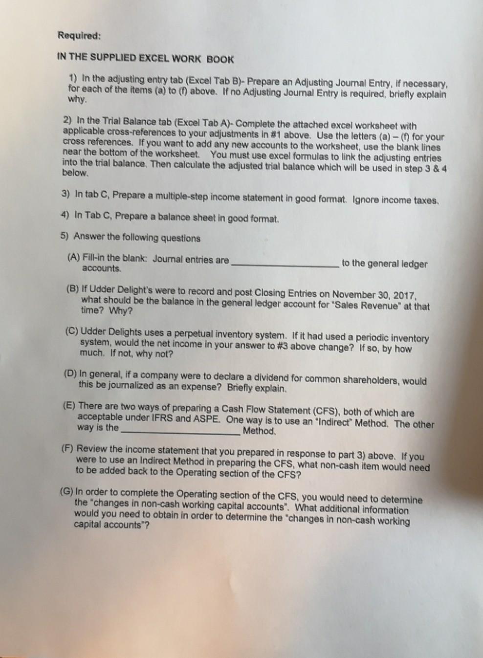 of this course involves being able to visualize and complete the accounting