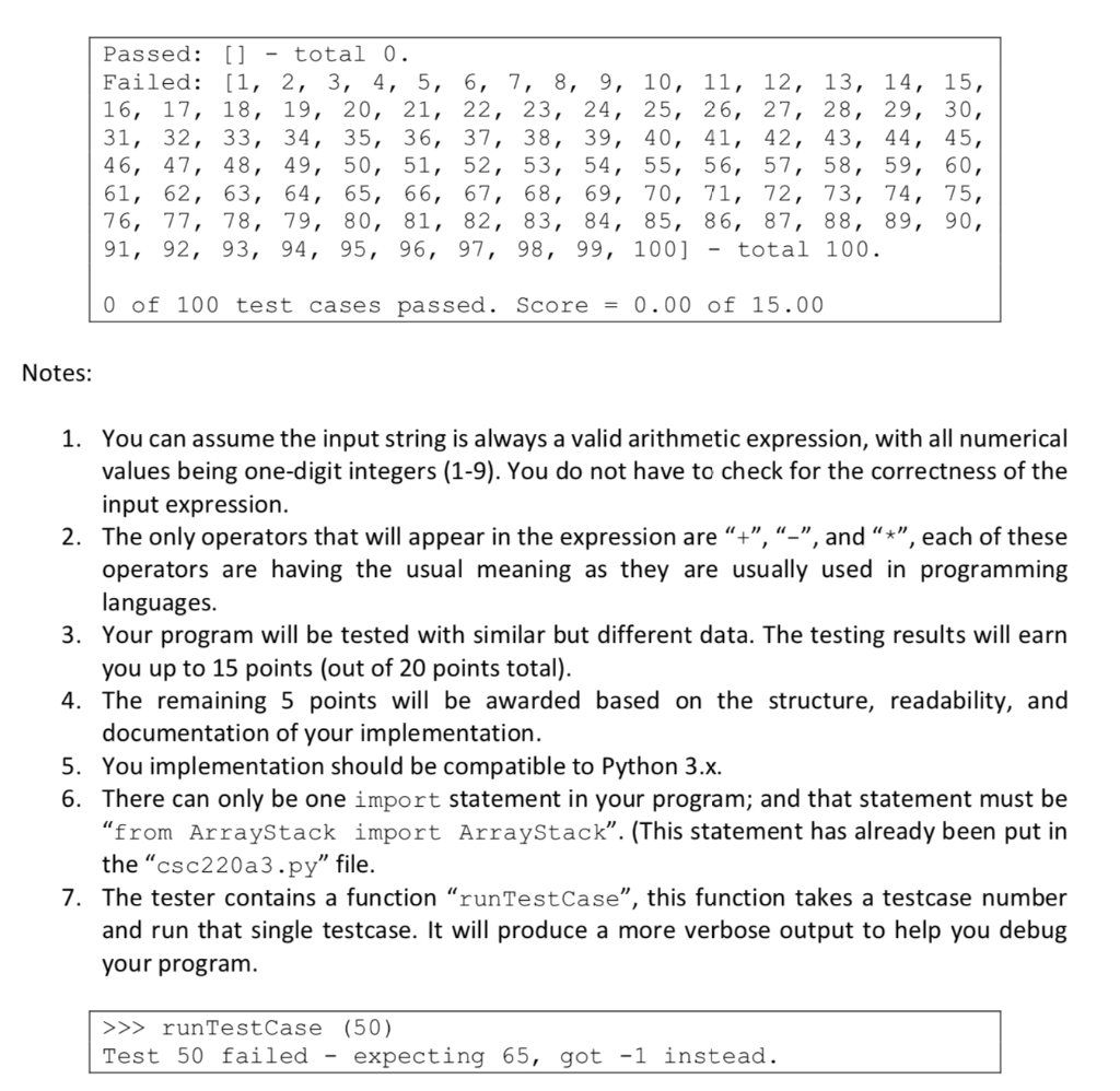 content: Here is the template code: Here is the ArrayStack file: Please
