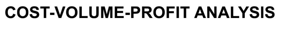 +905338744638 FACTORY OVERHEAD CONCEPT AND ALLOCATION OF FACTORY OVERHEAD COST-VOLUME-PROFIT ANALYSIS ACTIVITY