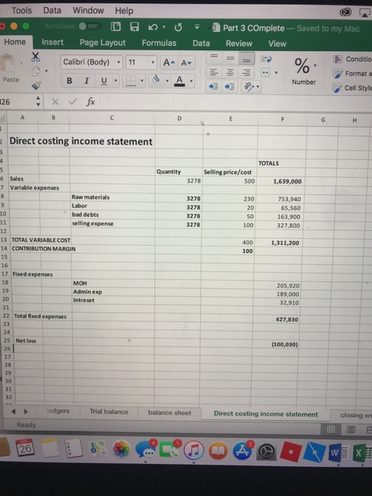 for bad debt 100,000 Accounts payable 708,120 Notes Payable 214,155 1,714,029.1 163,900