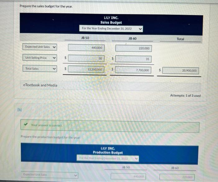 (I need help with the last picture) Lily inc. is preparing its