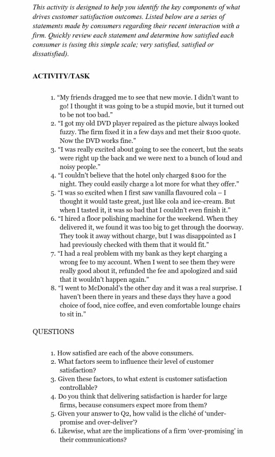 a quick overview of McDonald's in order to try and identify the