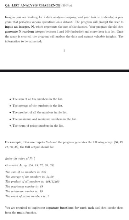 please use python Inugine sou are working for a data analysis conenany,