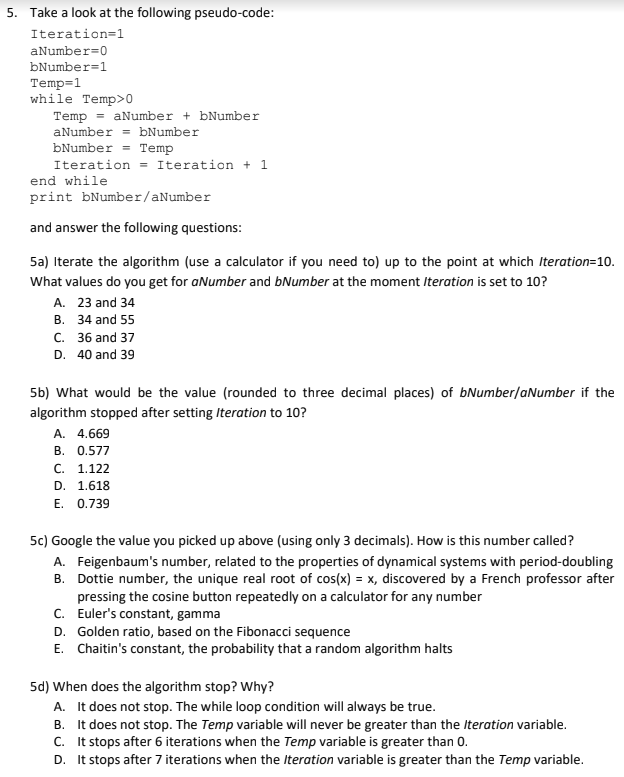 PLEASE EXPLAIN HOW THIS WAS DONE 5. Take a look at