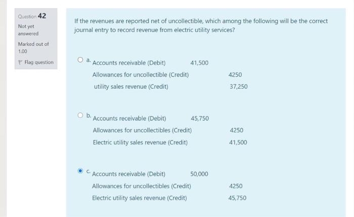 company provides service during the period and bills its customers for the