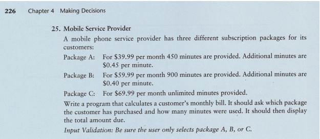 Program #2 PLEASE USE C++ Please implement Problem 25 on page 228