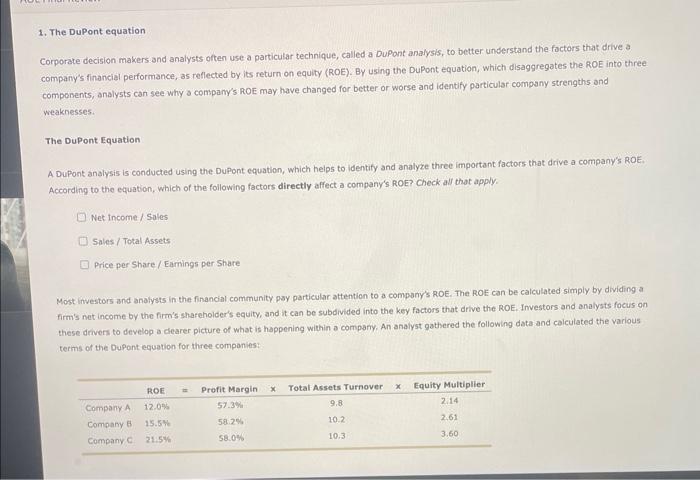  Corporate decision maxers and analysts often use-a particular technique, called a