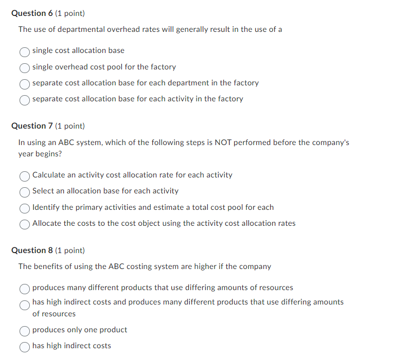 conversions costs are uniformly applied. Other details include: What are the total