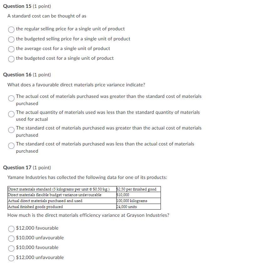 Each process has its own WIP account Work is not started on