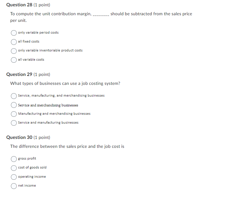 goods In a process system with multiple processes, the cost of units