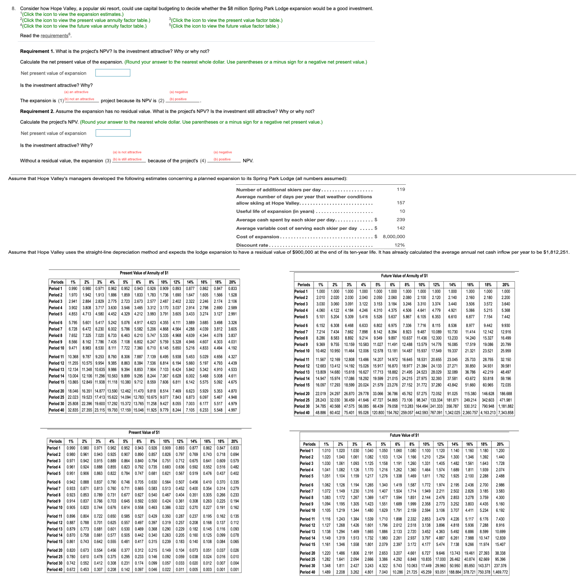  I WILL UPVOTE FOR A CORRECT ANSWER!!! Consider how Hope Valley,