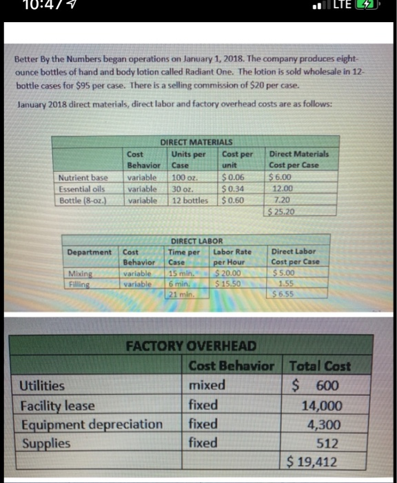  10:4) - LTE 2 ) Better By the Numbers began operations