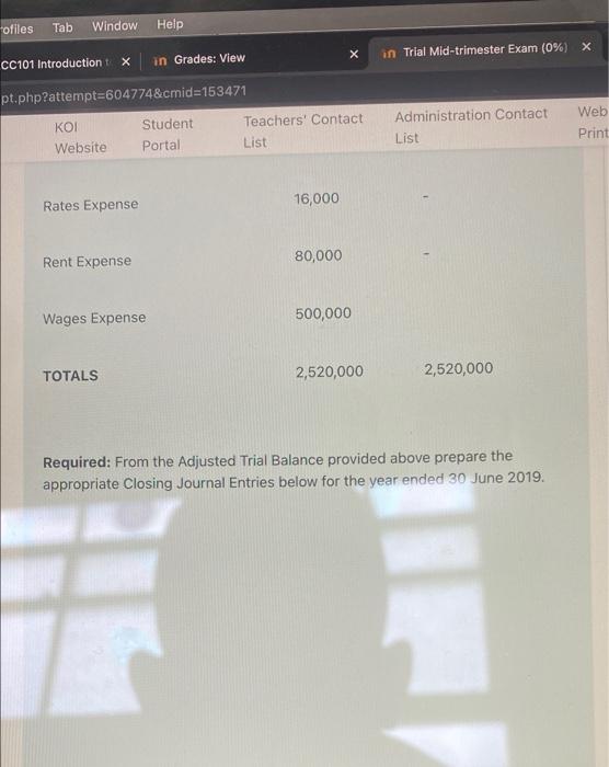 Contact Administration Contact Website Portal List List Albert Kane, Printing Services Adjusted