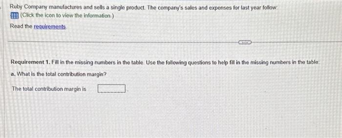 expenses for last year follow. FFi (Click the icon to view the
