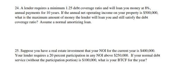  Please solve Question 24 and 25 both please please please 24.