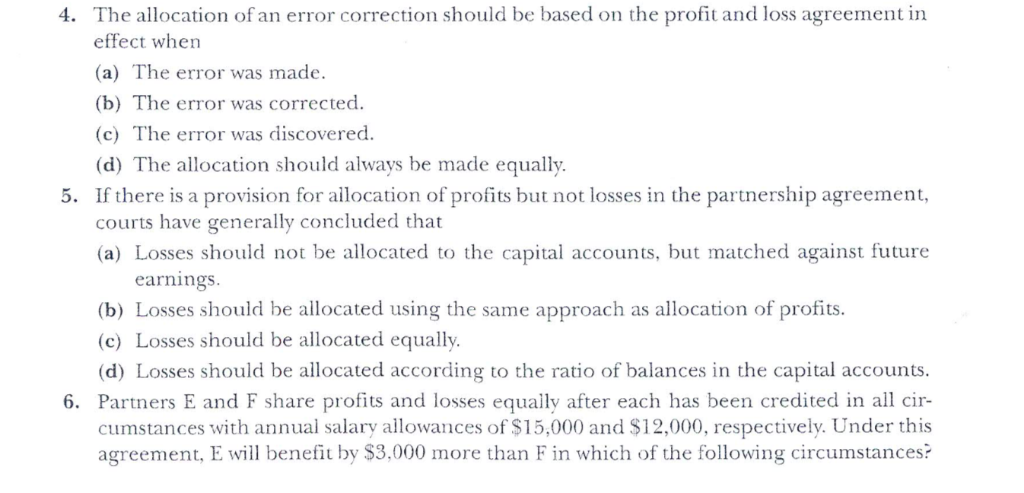 for each of the following 1. Which of the following is not
