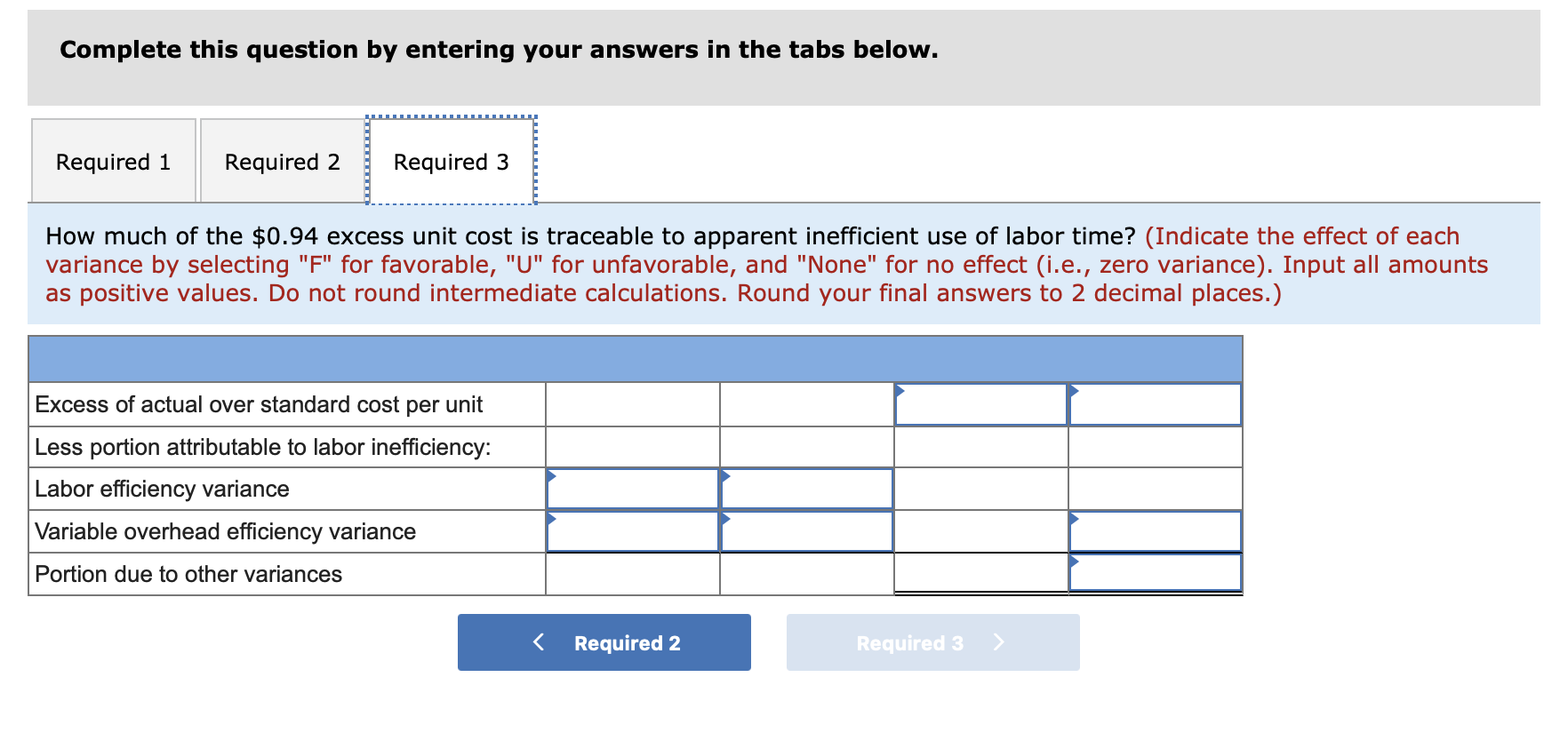 actual cost data for May. The production superintendent was pleased when he