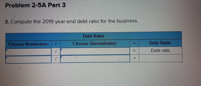 December 31, 2018 and 2019. December 31 Cash Accounts receivable Office supplies