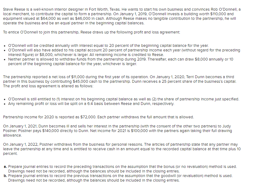 Journal entry worksheet Prepare journal entries to record the preceding transactions