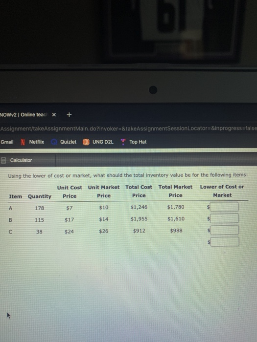  NOWV2 | Online teach + Assignment/takeAssignmentMain.do?invoker=&takeAssignmentSession Locator=&inprogress=false Gmail | Netflix (Quizlet